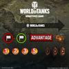 World of Tanks: Gaming Set - Tokens & Dice - Collectible Metal Tin, WOT Miniatures Game, Expansion Accessory Pack, Tabletop Gaming, WOT53 view 3
