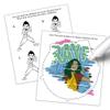 Disney Raya and The Last Dragon 20-Page Imagine Ink with 1 Mess Free Marker Bendon 48607 view 3