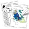 Disney Raya and The Last Dragon 20-Page Imagine Ink with 1 Mess Free Marker Bendon 48607 view 4