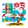 Bendon Dr. Seuss Cat in The Hat 48 Page Coloring and Activity Book with 4 Crayons 52986 view 1