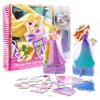 Disney Princess Rapunzel and Ariel Activity Book, Magnetic Dress-Up Dolls view 4
