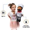 14" Chef Luigi, Hand Puppet view 2