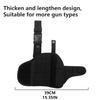 EKIND Tactical Drop Leg Holster, Adjustable Right Handed Thigh Gun Holsters Compatible for Nerf Elite Series Blaster (Black) view 3