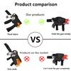 EKIND Tactical Drop Leg Holster, Adjustable Right Handed Thigh Gun Holsters Compatible for Nerf Elite Series Blaster (Black) view 4