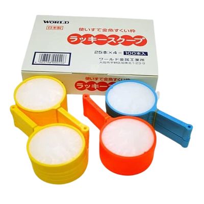 No.4 100 Pieces Goldfish Scooping Frame with Paper (Lucky Scoop)(Poi)(Japan Import)