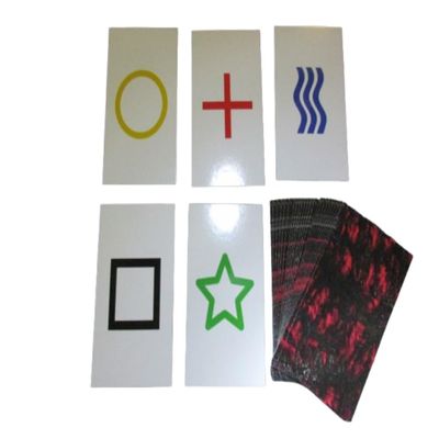 1PK E03C Low Cost Zener Style UNMARKED ESP Testing Cards - not Marked - not a Magic Trick