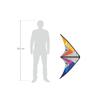 HQ Kites and Designs Quickstep II Beginner Sporting Kite, Rainbow, Outdoor Activities for Ages 10 Years and up view 3