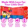 Coco Learns Spanish: Musical Spanish Books for Kids 1-3, Spanish English Toys for Babies & Toddlers 1-3, Baby & Toddler Spanish Books, Bilingual Learning Toys 1 Year Old, Libros Infantiles en Espaol view 3