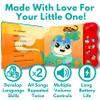 Learning Songs: Musical Toys & Interactive Sound Book for Toddlers 1-3, Babys First Year Music Book Gift, Singing Book for 1 Year Old Toddler & Kids, Nursery Rhymes Musical Books for Baby & Children view 3