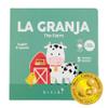 Binibi Spanish Books for Babies & Toddlers 1-3 La Granja Interactive Bilingual Sound Book with Farm Animal Sounds | Bilingual Children's Book | Spanish Learning for Kids | Libro en espaol para bebs view 1