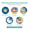 Binibi Spanish Musical Book for Toddlers 1-3 Estrellita Dnde Ests? & Other Nursery Rhymes | Spanish Learning for Kids | Bilingual Children's Sound Book | Libro en espaol para bebs view 3