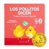 Binibi Spanish Musical Book for Babies & Toddlers 1-3 Los Pollitos Dicen & Other Nursery Rhymes | Spanish Learning for Kids | Bilingual Children's Book | Libro en espaol para bebs view 1