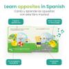 Binibi Spanish Musical Book for Babies & Toddlers 1-3 | Opuestos en el Parque | Bilingual Sound Book view 2