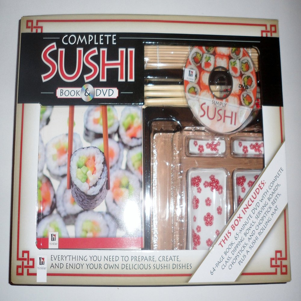 COMPLETE SUSHI BOOK AND DVD