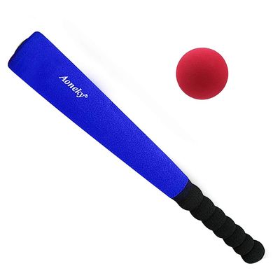 Aoneky Mini Foam Baseball Bat and Ball Set for Toddlers, 16.5 Inch Soft T-Ball Toy, Lightweight & Safe Indoor Play, First Bat for Kids 1-3 Years Old