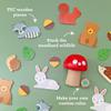 Petit Collage: Woodland Wobble | Wooden Stacking Game for Kids | Roll The Die and Stack The Objects on The Mushroom | Don't let The Tower Fall!| Great for Ages 4+ view 3