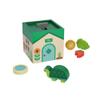Petit Collage: Petit Pals- Tilly Tortoise- Wooden Pet Turtle with Accessories - Made with Recycled Wood - Great Gift and Activity for Ages 3+ view 1