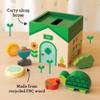 Petit Collage: Petit Pals- Tilly Tortoise- Wooden Pet Turtle with Accessories - Made with Recycled Wood - Great Gift and Activity for Ages 3+ view 3