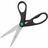 Wescott Kleenearth Recycled Stainless Steel Scissors, 8" Straight, Black (41418) view 3