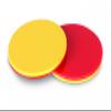 Learning Resources Two-Color Counters, Red/Yellow, Educational Counting, Sorting, and Patterning, Family Counters, Set of 200, Grades K+, Ages 5+ view 2
