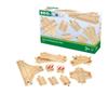 BRIO World Advanced Expansion Pack - 11-Piece Wooden Train Track - FSC-Certified - Compatible with All Railways - Includes Wooden Tracks & Switches for Interactive Railway Fun - Ages 3 & Up view 1