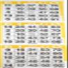 3 on Yellow Bingo Paper Cards - 1000 Sheets - 3000 Cards view 1