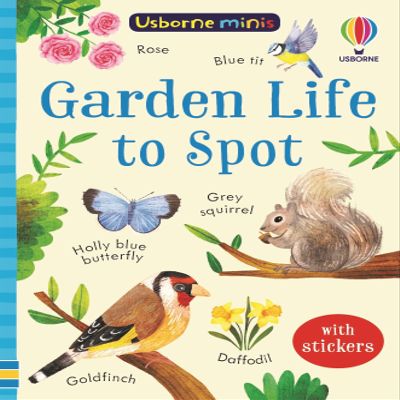 Usborne GB Health Management Garden Life to Spot + Stickers Book, 1 EA