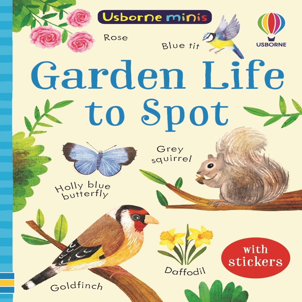 Usborne GB Health Management Garden Life to Spot + Stickers Book, 1 EA