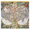 Adult Sustainable Jigsaw Puzzle Pieter Van den Keere: Antique Map of The World: 1000-pieces. Ethical, Sustainable, Earth-Friendly view 4