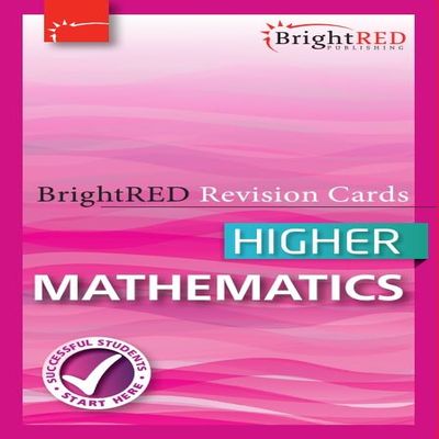 BrightRED Revision Cards - Higher Mathematics