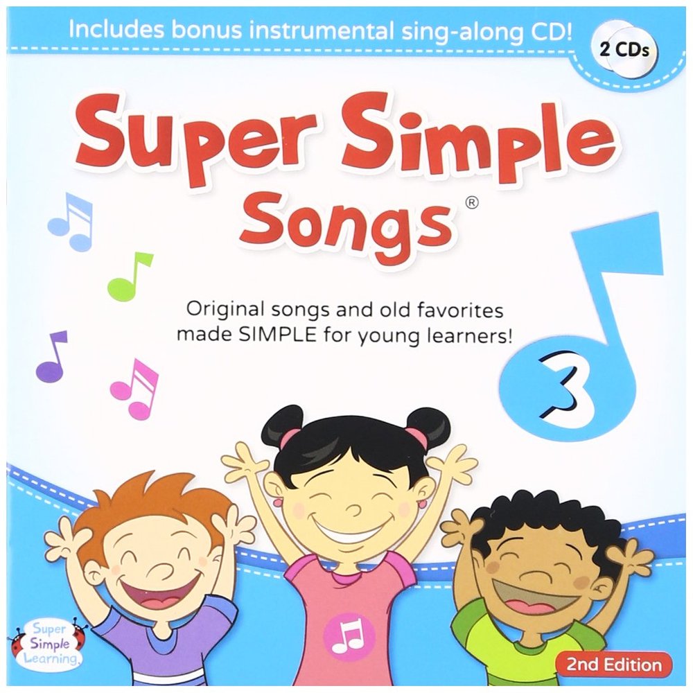 Super Simple Songs 3 Second Edition CD Children English