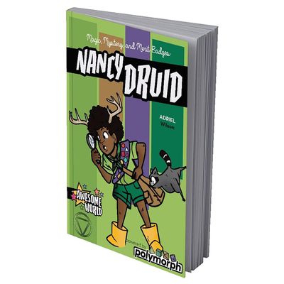9th Level Games: Nancy Druid - Softcover RPG Book, Polymorph, Magic Mysteries & Merit Badges, Solve Nature's Cutest Mysteries, Ages 6+, 2-6 Players
