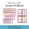 250 Phonics Words - Step 1 - Short Vowels | Learn to Read Kinder/1st Grade | Ages 5-7 | Brainstrong Letter Families Premium 50 Flashcards view 4