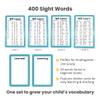 400 Essential Reading Sight Words | Ages 6-8 | Kindergarten - 2nd Grade | Build Vocabulary & Reading Skills | Brainstrong Premium 4-Level Box Set view 4