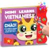 Mimi Learns Vietnamese Vol. 3 Interactive Sound Board Book for Toddlers 1-3, Bilingual English & Vietnamese Songs & Music, Talking Musical Learning Toy and Gift for Babies & Kids view 1