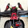 GPM for Arrma 1:8 KRATON 6S / Outcast 6S/ Talion 6S BLX/KRATON 6S V5 / Notorious 6S V5 Upgrade Parts Aluminum Turnbuckles Tie Rods - 5Pcs Set Red view 2