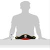 SmallToys Paper Cardboard Pirate Hat view 3