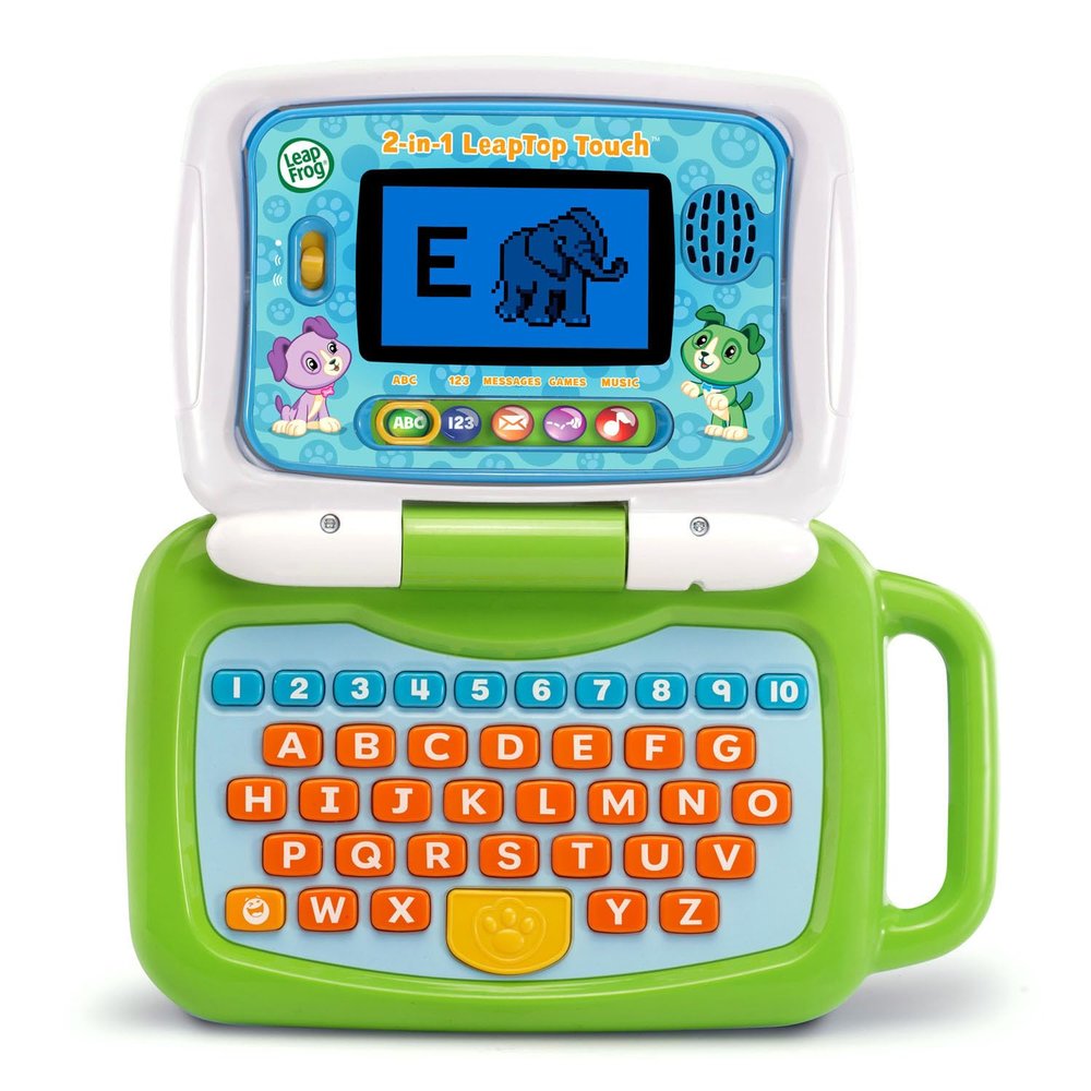 LeapFrog 2-in-1 LeapTop Touch (Frustration Free Packaging), Green