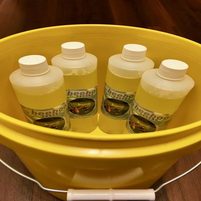 Beeboo World Record Big Bubble Refill Pack 4-Bottles And Mixing Pail NC