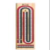 Bicycle 3-Track Color Coded Wooden Cribbage Board Games view 1