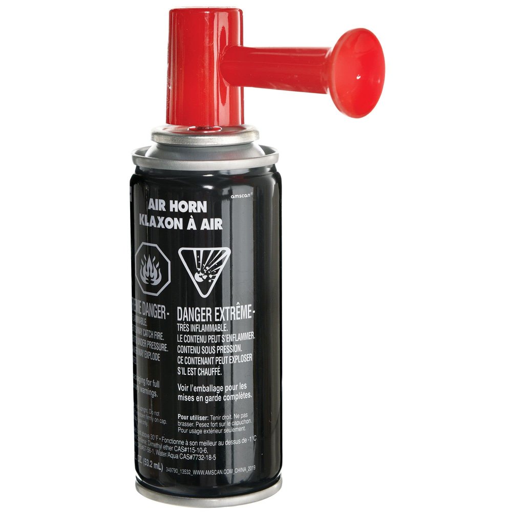 Red Air Horn Favors - 1.5 oz. (1 Piece) - Perfect for Sports & Celebrations