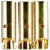 Great Planes Gold Plated Bullet Female 4mm Connector (Set of 3) view 1