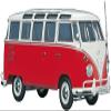 Hasegawa 1/24 Volkswagen Micro Bus view 1