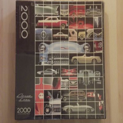 Hallmark Classic Cars 2000 Interlocking Pieces