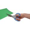 Westcott Soft Handle With Anti-microbial Protection, Blue, 8-inch Straight (14643) view 2