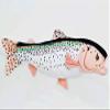 10" Rainbow Trout Fish Plush Stuffed Animal Toy by Cabin Critters view 1