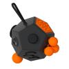 Fidget Dodecagon 12-Side Fidget Toys Cube Relieves Stress and Anxiety Anti Depression Travel Toy Christmas Stocking Stuffers Gifts for Children and Adults (A1 Black) view 1
