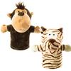 Animal Hand Puppets Set for Kids & Adults - 12.5" Premium Quality Soft Plush Toys with Movable Mouths - Perfect for Storytelling, Teaching, Preschool, Role-Play - Durable, Vibrant, Educational Puppets view 1