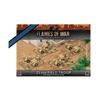 25 PDR Field Troop Contains 4 Plastic Guns view 1