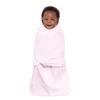 HALO 100% Cotton Sleepsack Swaddle, 3-Way Adjustable Wearable Blanket, TOG 1.5, Soft Pink, Newborn, 0-3 Months view 2